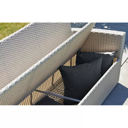 Comfort Woven Resin Garden Lounge - 5 Seats